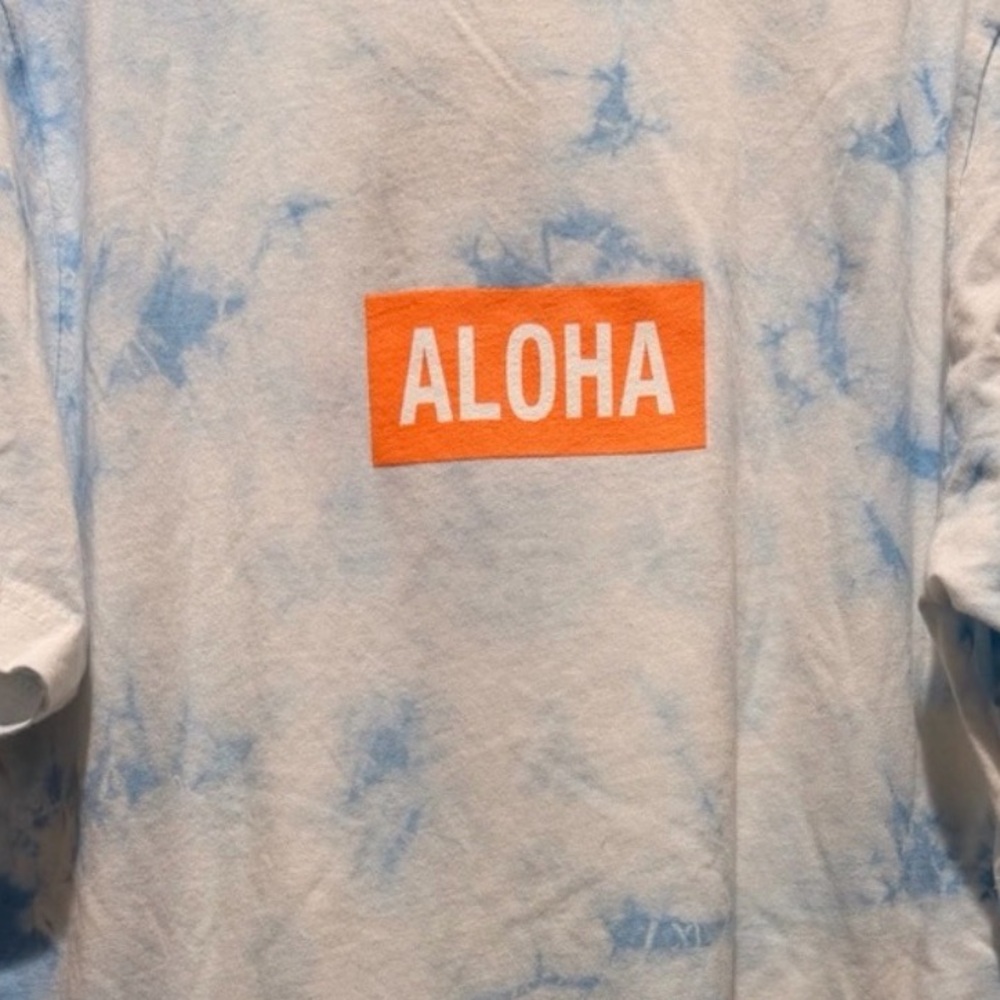 Aloha Xchng Women's XS tie dye tee